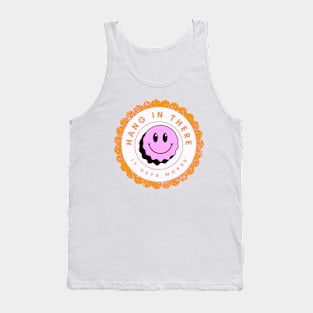 Hang In There Smiley Face Tank Top